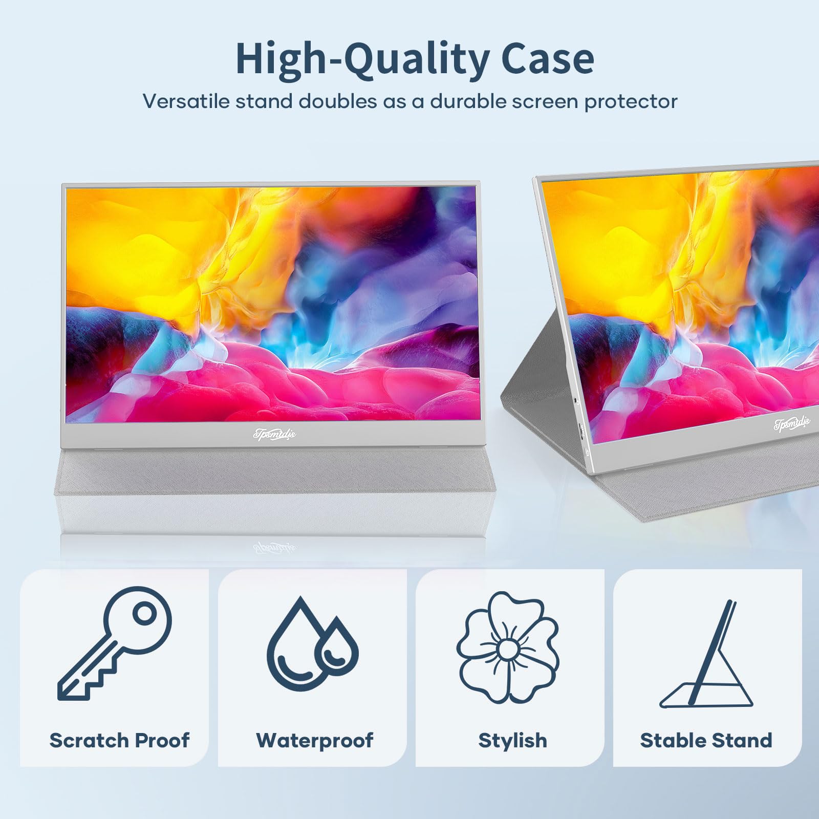 Amazon.co.jp: 15.6インチ ポータブルモニター、ラップトップモニター