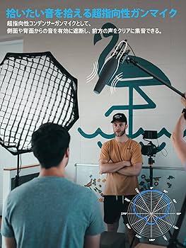 Amazon | SYNCO D2 ガンマイク 超指向性 xlr端子 映像制作/YouTube