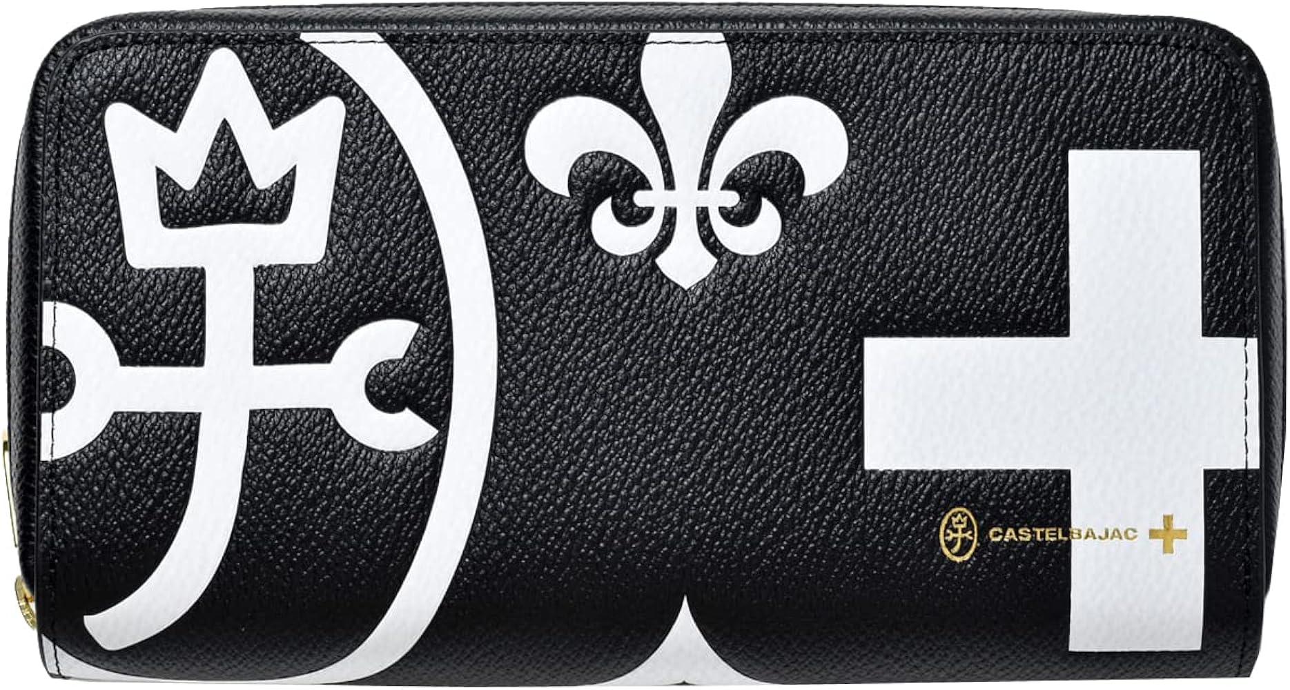 Amazon | [カステルバジャック] ネゼル ラウンドファスナーレザー長