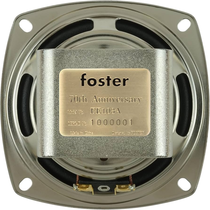 Amazon | Fostex 10cm コーン型 フルレンジユニットFE103A ペア