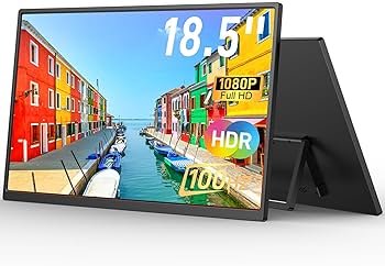 Amazon.co.jp: 18.5インチモバイルモニター Miktver 178°視野角