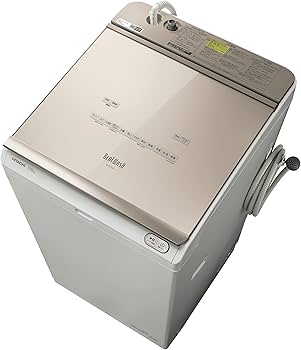 Amazon | 日立 タテ型洗濯乾燥機 洗濯12kg/乾燥6kg シャンパン ビート