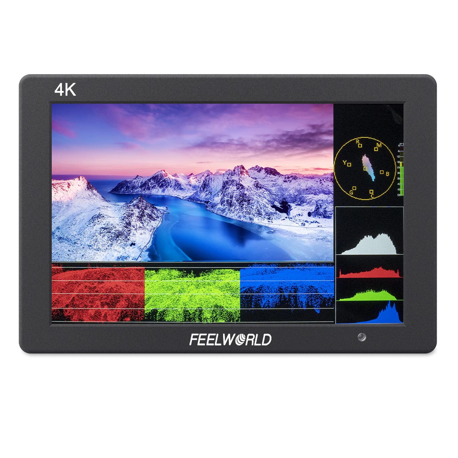Amazon | FEELWORLD T7 Plusカメラ用撮影モニター 7インチ IPS 4K HDMI