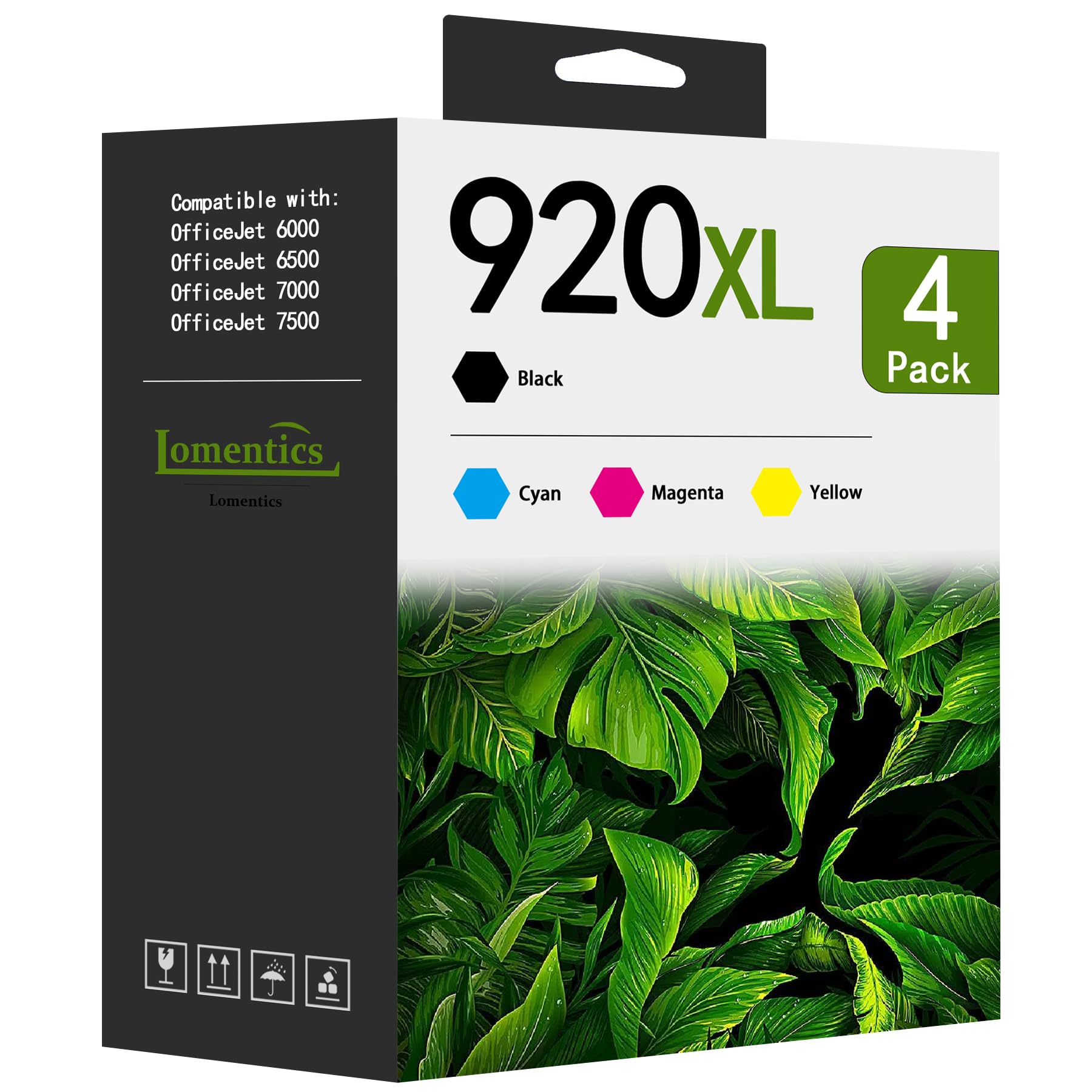 Amazon.com: 920XL High Yield Ink Cartridges (4-Pack, Black/Cyan
