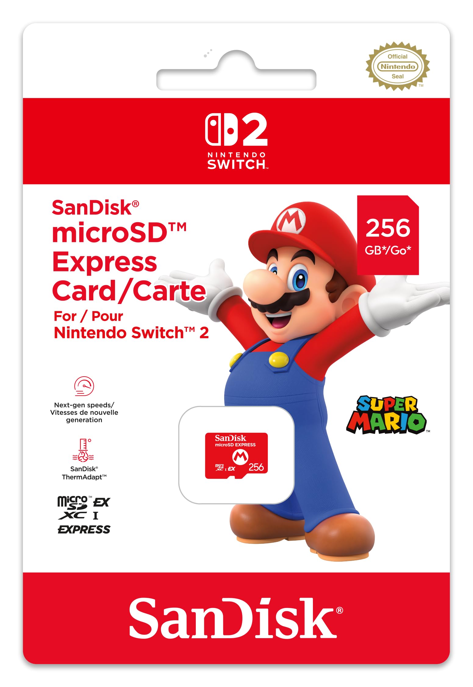 Amazon.co.jp: 【任天堂ライセンス商品】SanDisk microSD Express Card