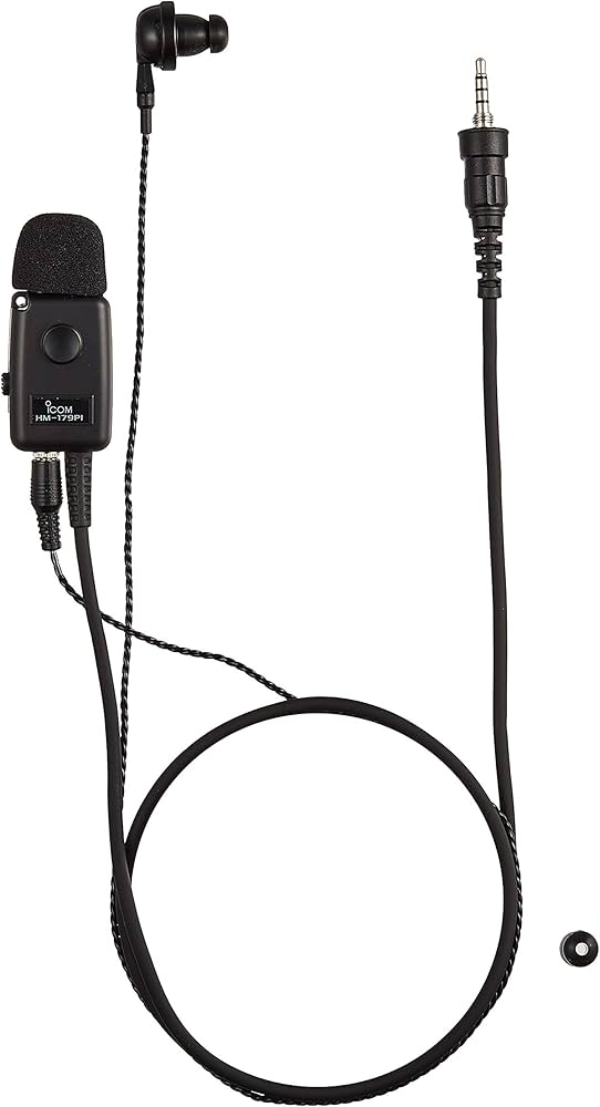 Amazon | アイコム(ICOM) イヤホンマイクロホン IC-4300用 HM-179PI