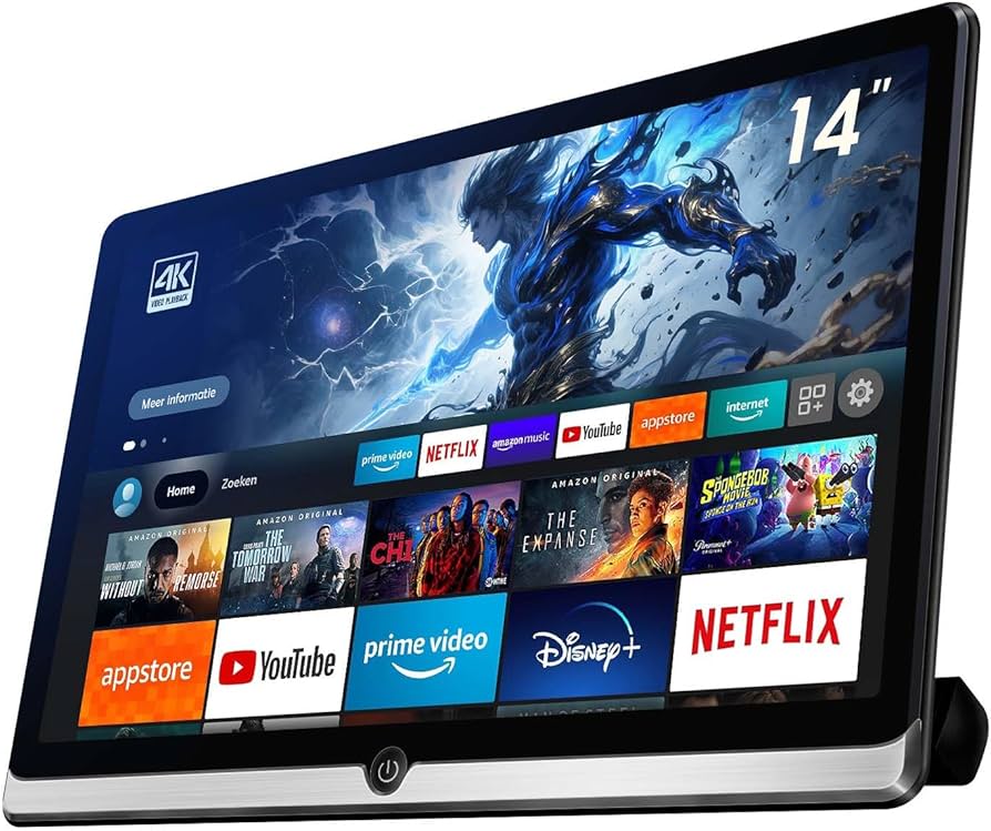 Amazon.com: 14-inch Android 13 Car TV Headrest Monitor Rear