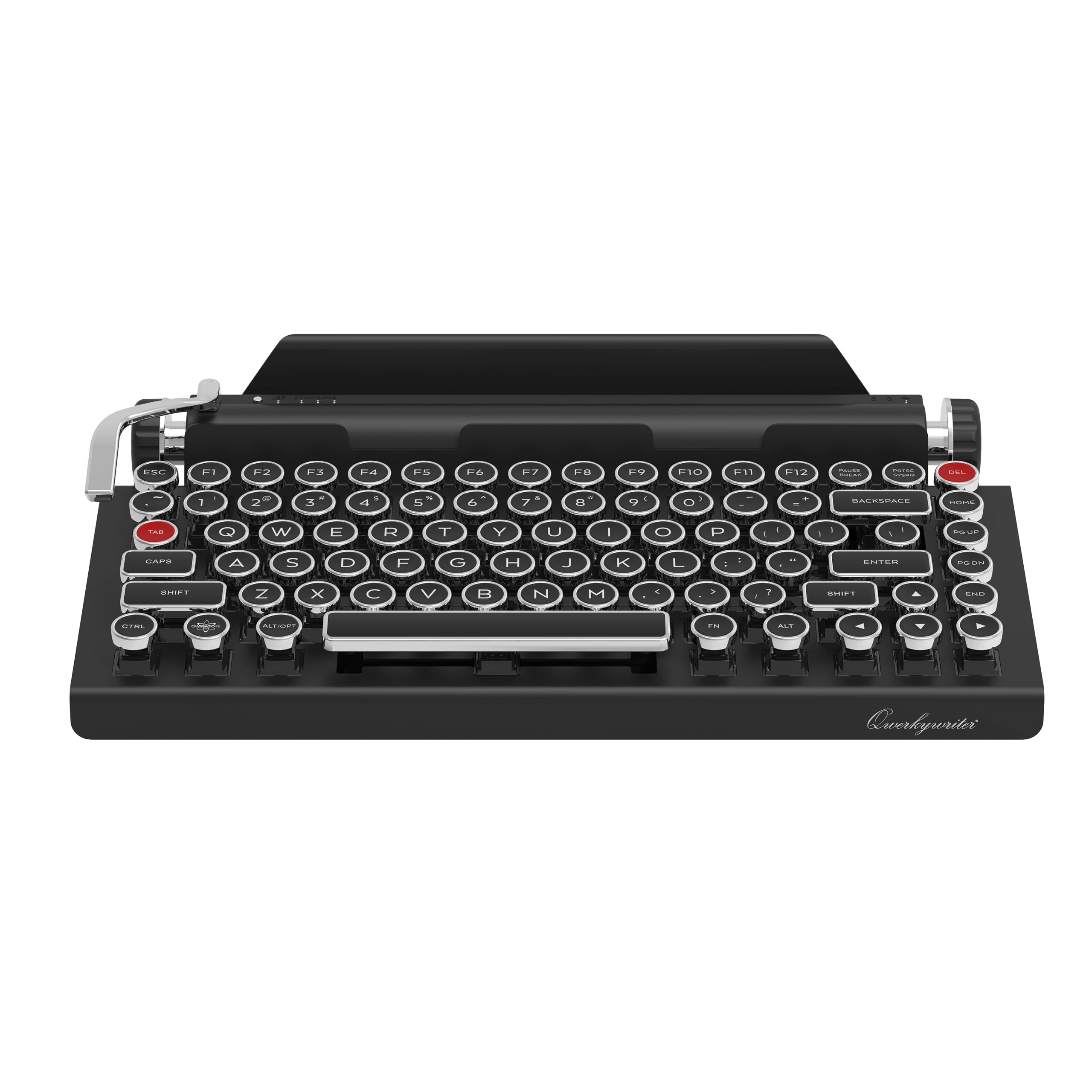 Qwerkywriter S Typewriter Inspired Retro Mechanical Wired