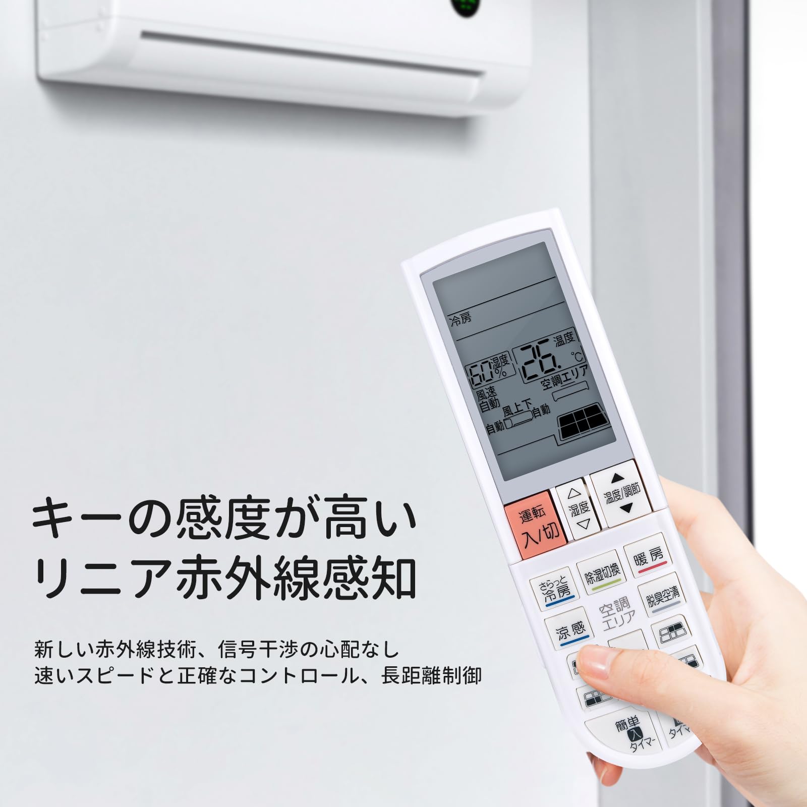 Amazon.co.jp: エアコンリモコン PG061 for MITUBISHI 霧ヶ峰用