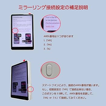 Amazon.co.jp: Selorr 自撮り モニター 4インチ超薄型Vlogモニター 4K