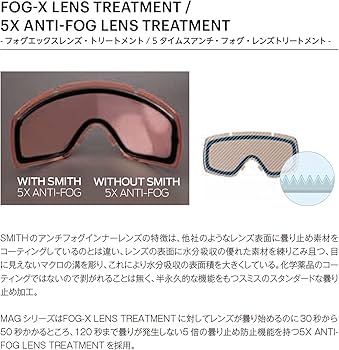 Amazon | SMITH スミス SQUAD MAG TNF GARDENIA WHITE x SMITH