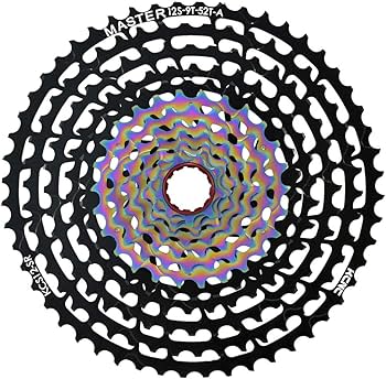 Amazon | KCNC 12 Speed Cassette 9-52 Teeth For SRAM XD Body, Black