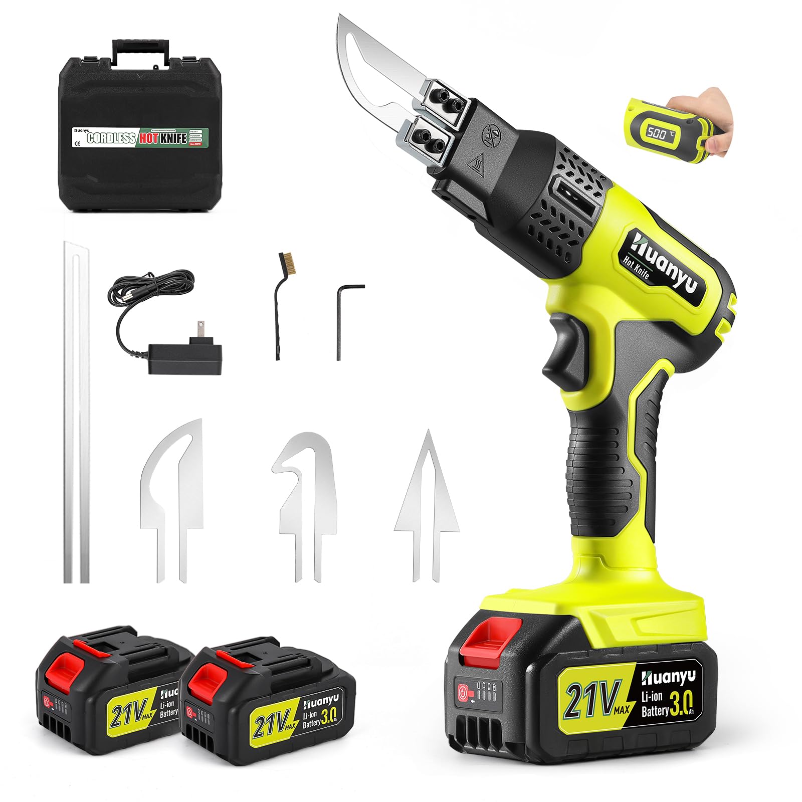 Amazon.com: Huanyu Cordless Hot Knife with Temp. Display 100W Max