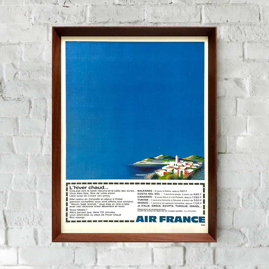 Amazon.co.jp: エールフランス 地中海 1960年代 フランス雑誌