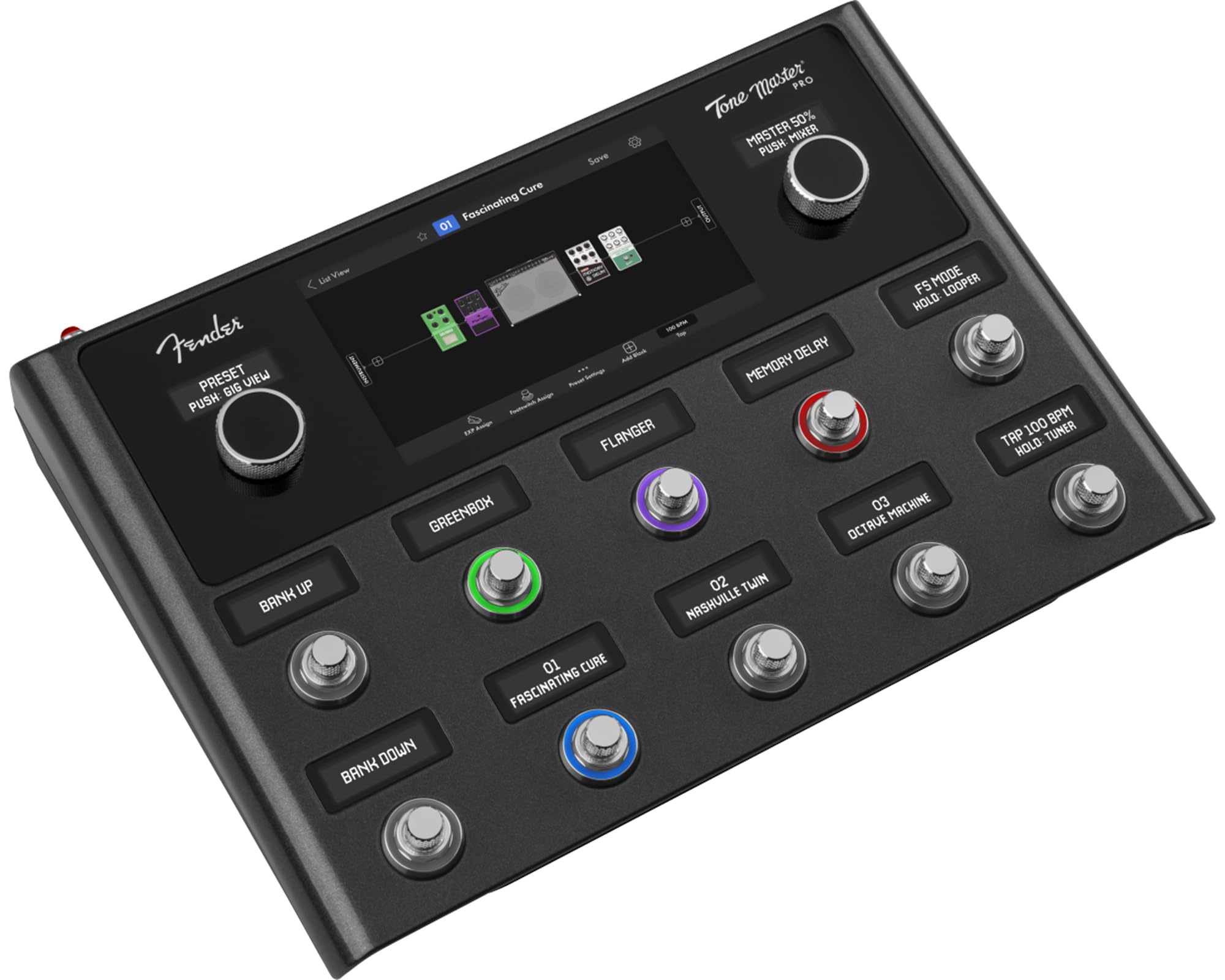 Amazon.co.jp: Fender Tone Master Pro マルチエフェクトギターワーク