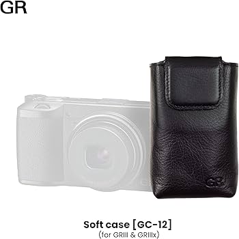 Amazon.com : RICOH Leather Soft case GC-12 [Compatible Models: GR