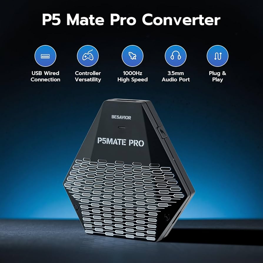 Amazon.co.jp: Mcbazel Besavior P5 Mate Pro USBアダプター PS5/PS5