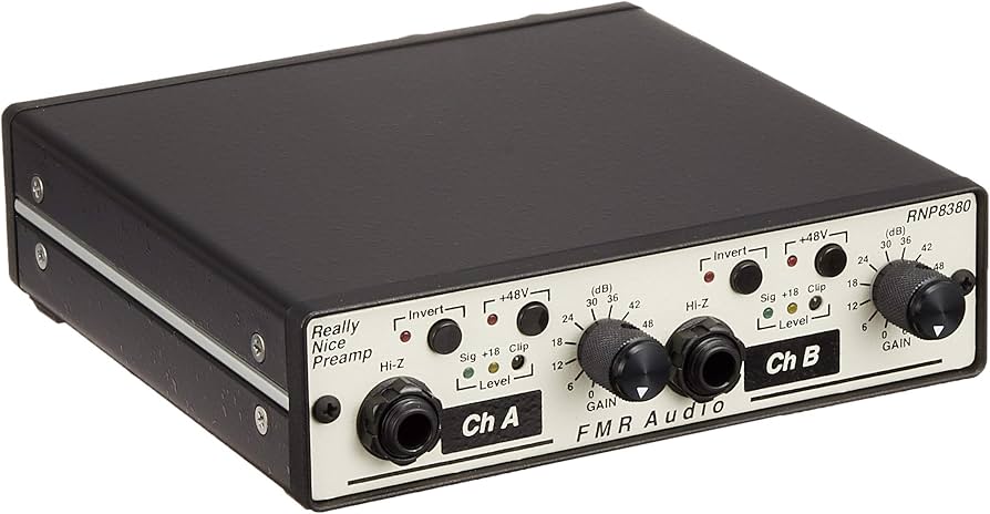 Amazon.com: FMR Audio RNP8380 Really Nice Preamp Microphone Preamp
