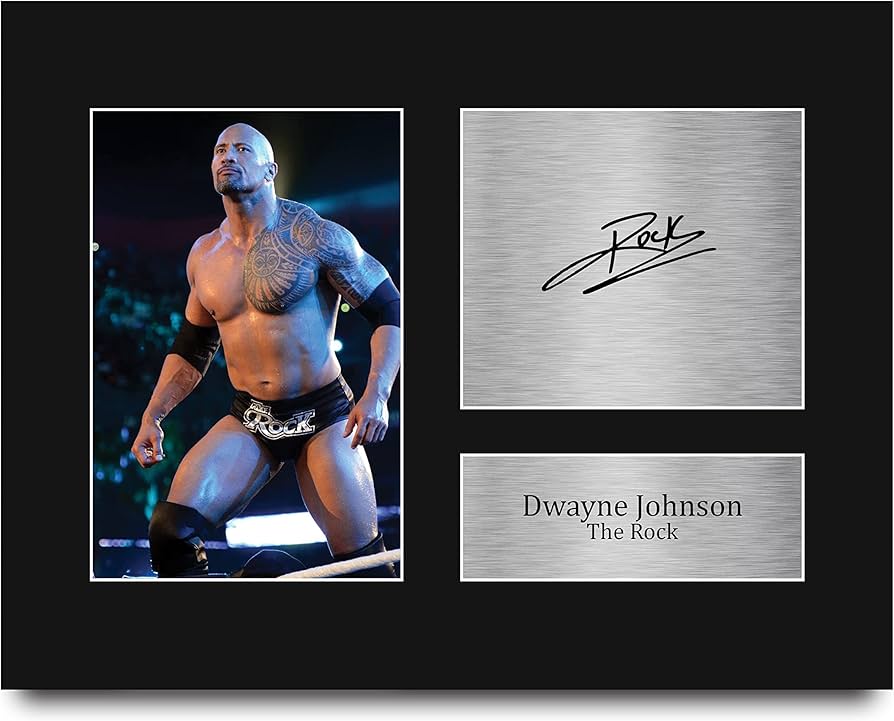 Amazon.com: HWC Trading USL Dwayne Johnson The Rock Gifts Printed