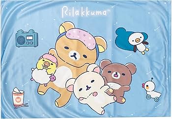 Amazon｜MORIPiLO リラックマ 枕カバー (とろける肌触り なめらか