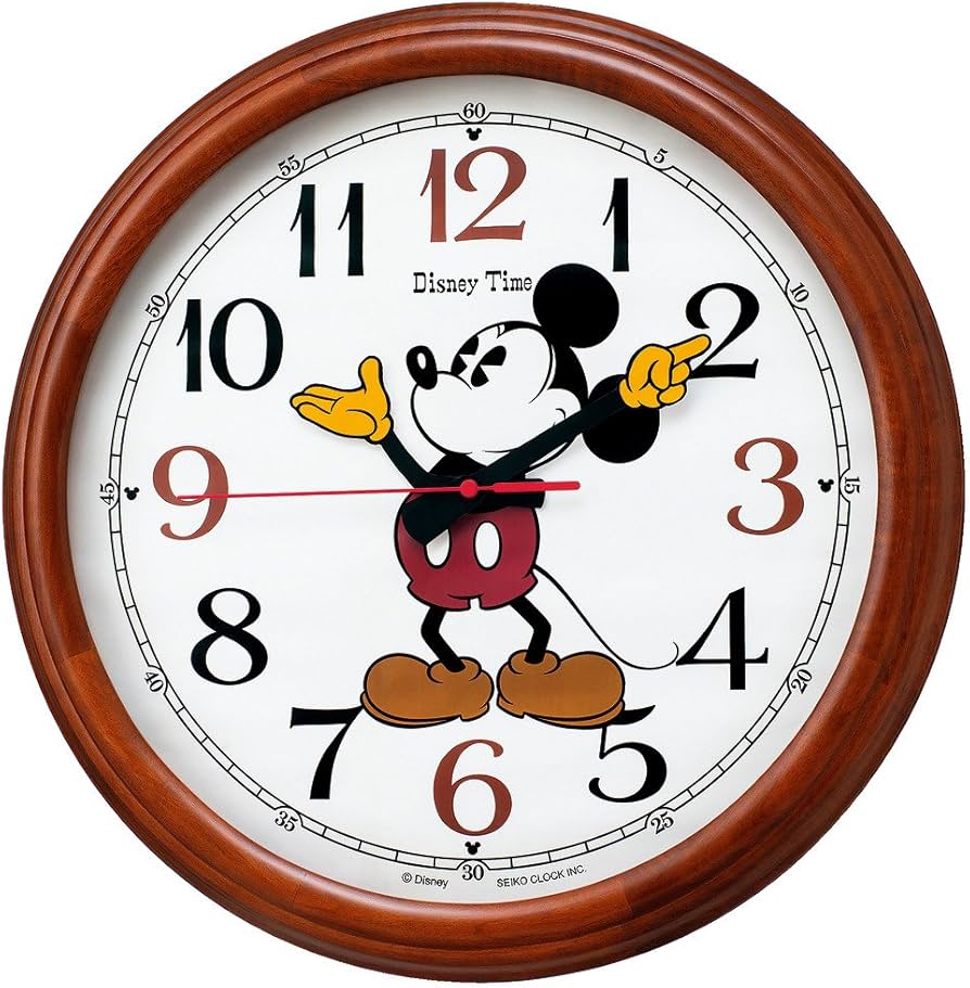 Amazon.co.jp: セイコー クロック 掛け時計 ミッキーマウス 電波