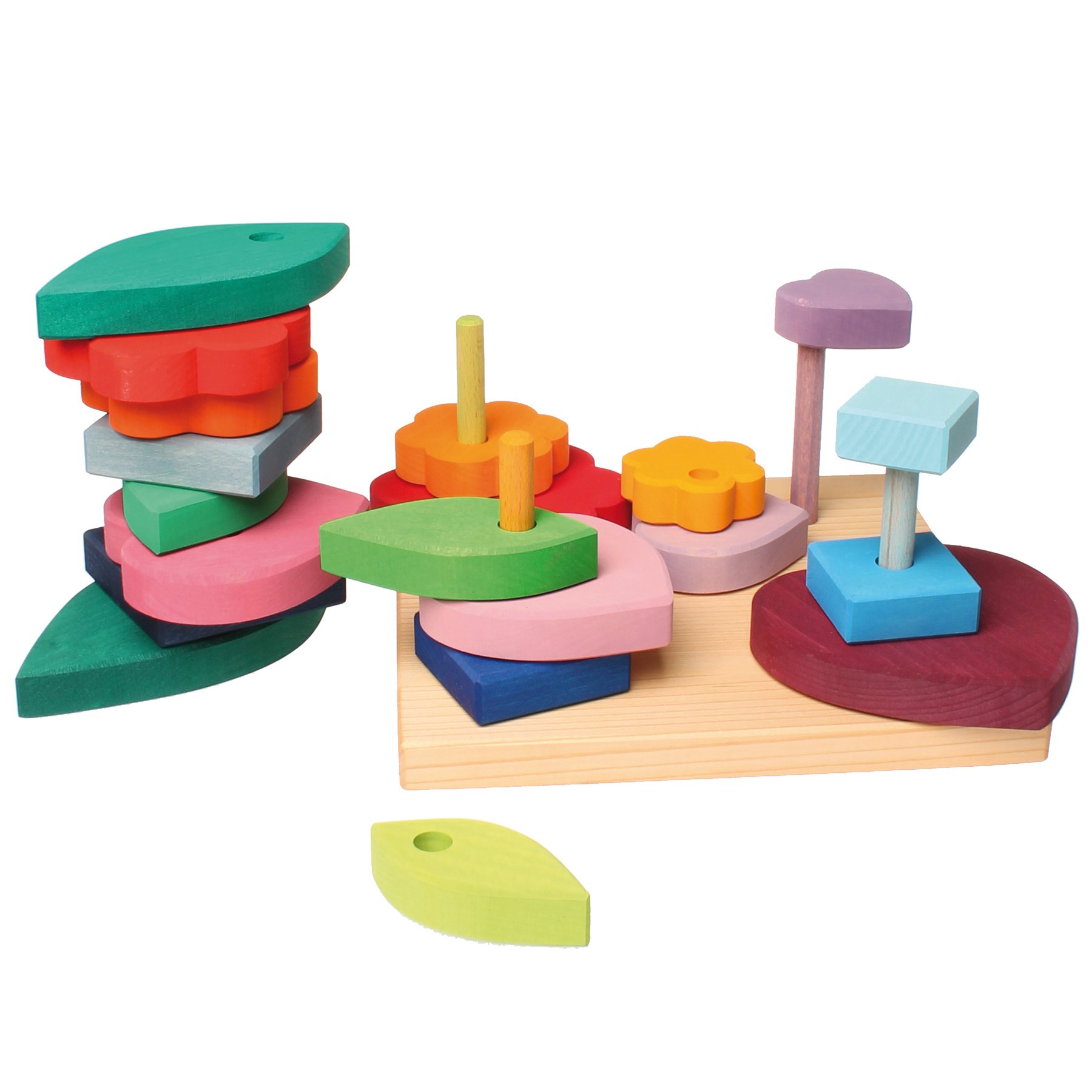 Amazon | グリムス GRIMM'S 玩具 おもちゃ 知育玩具 積み木 インテリア