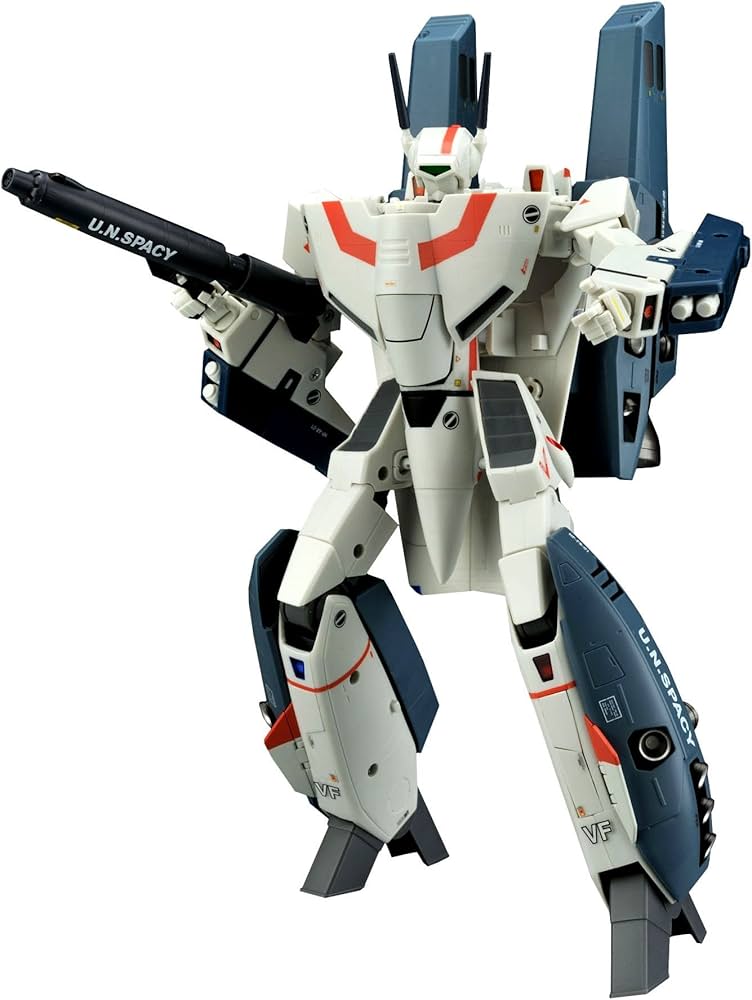 Amazon.co.jp: 1/60 マクロス 完全変形 VF-1J 一条輝機 with スーパー