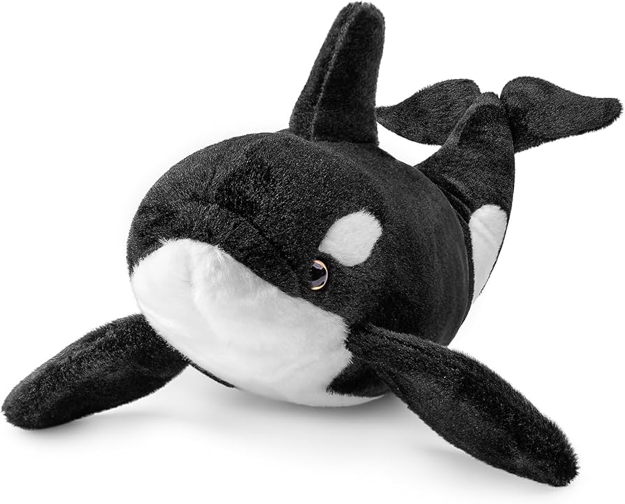 Amazon.co.jp: ZHONGXIN MADE 大型シャチぬいぐるみ - リアルなシャチ
