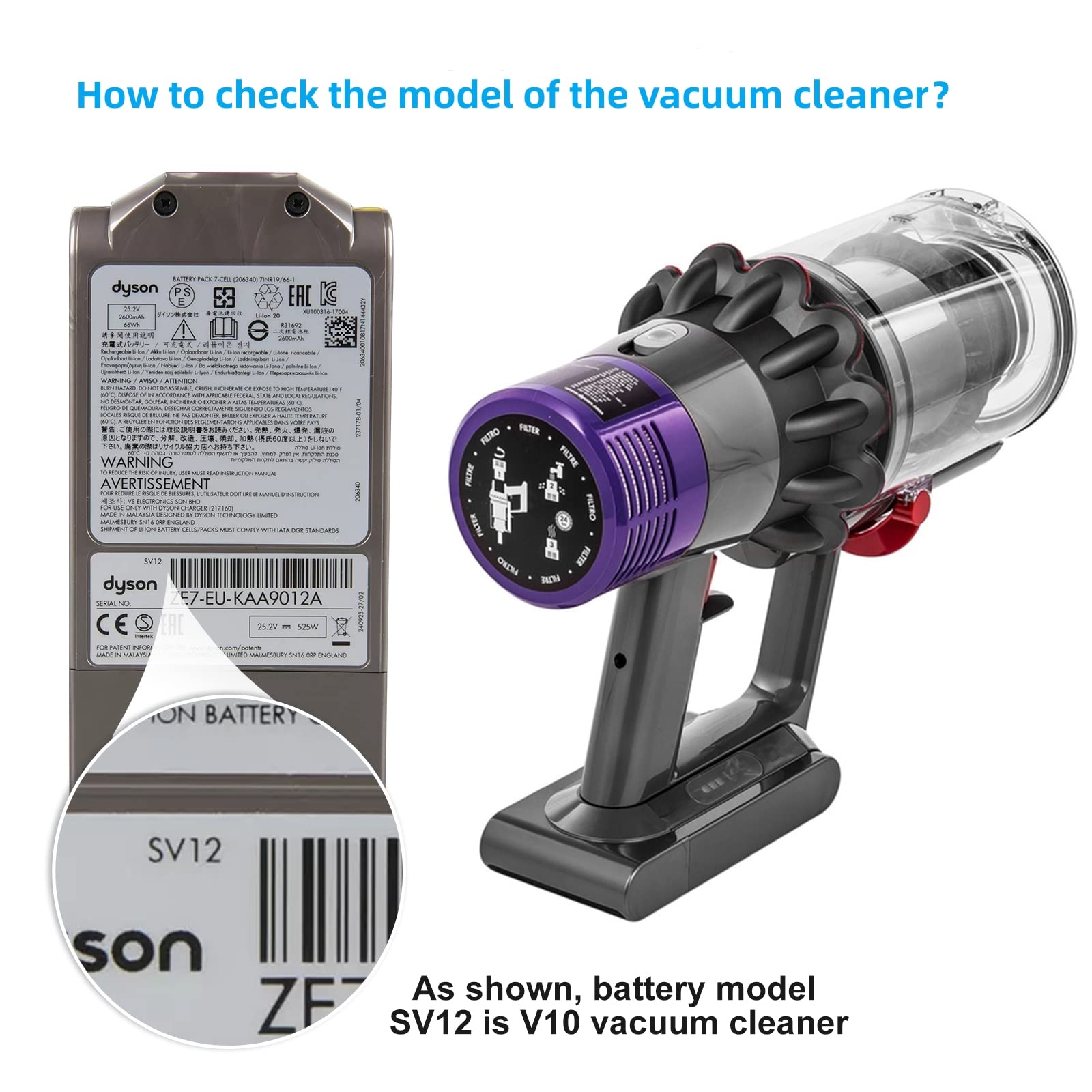 Amazon | ダストビントップ 固定シーリングリング 交換用 ダイソン V10