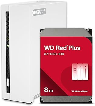 Amazon.co.jp: QNAP TS-133-18WD-US 1ベイホームNAS、8TBストレージ
