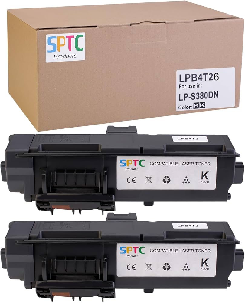 Amazon.co.jp: SPTC エプソン用 LPB4T26 LPB4T26V 大容量 互換トナー