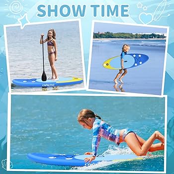 Amazon | 子供用 スタンドアップパドルボード 空気注入式SUP