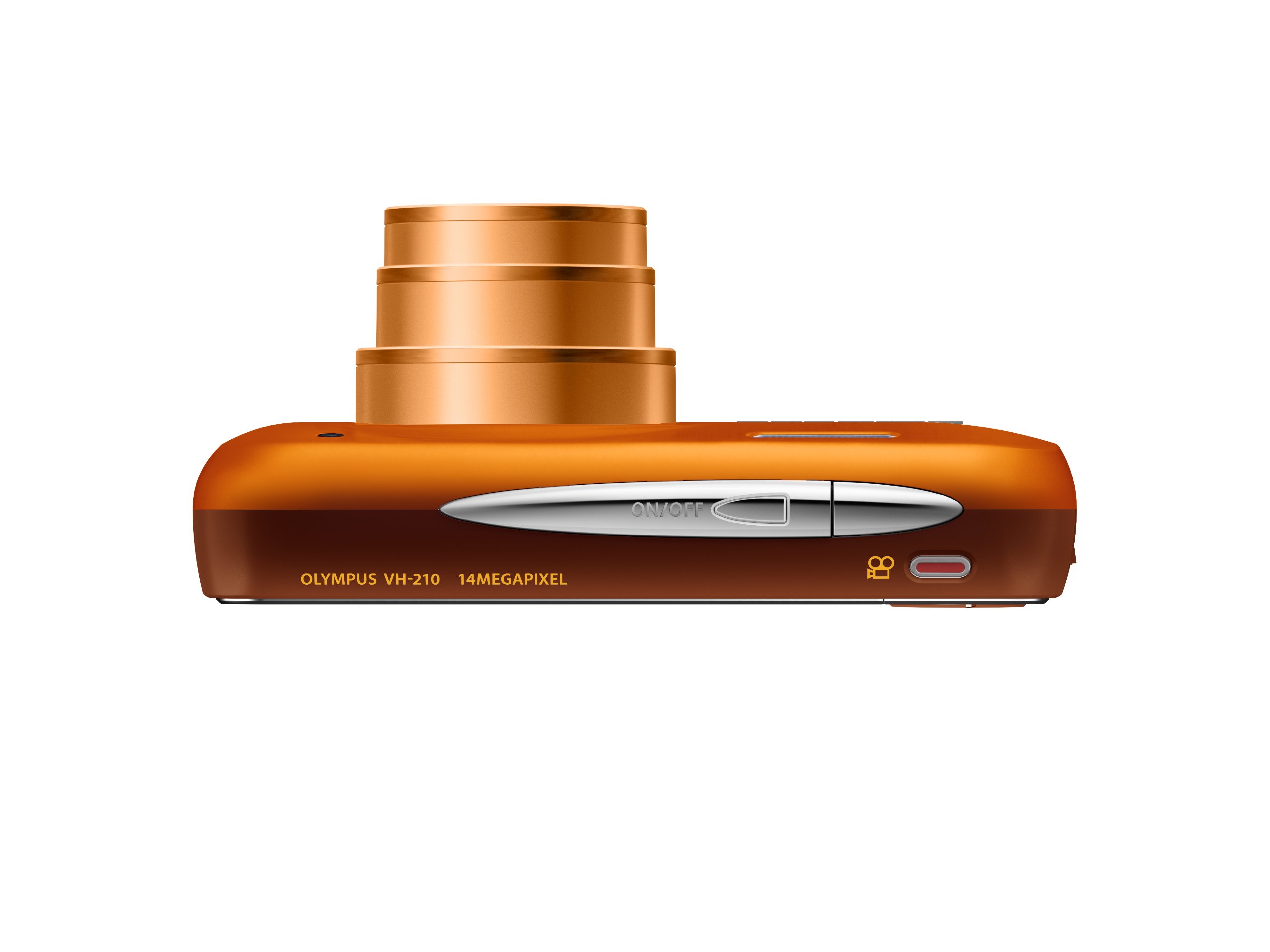 Amazon | OLYMPUS デジタルカメラ VH-210 オレンジ 1400万画素 光学5倍