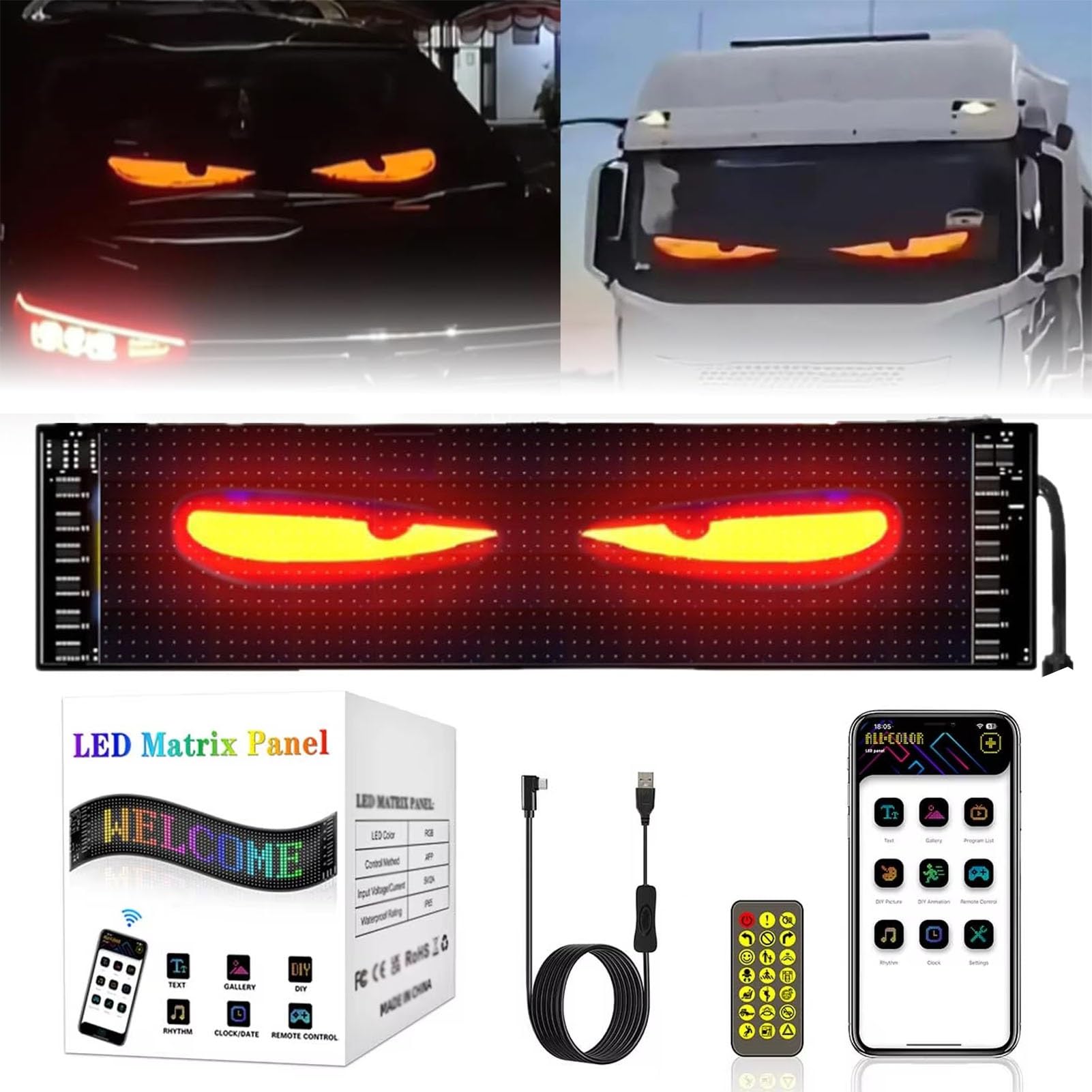 Amazon | デビルアイ トラック led ライト 車用デビルアイライト