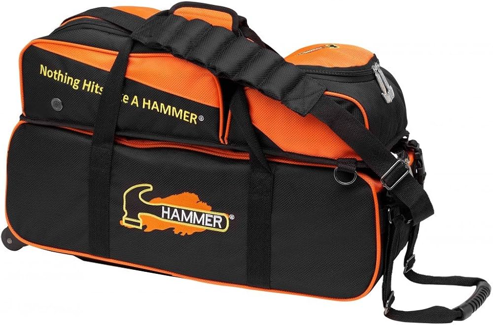Amazon.co.jp: Hammer プレミアムトリプルローラーボウリングバッグ