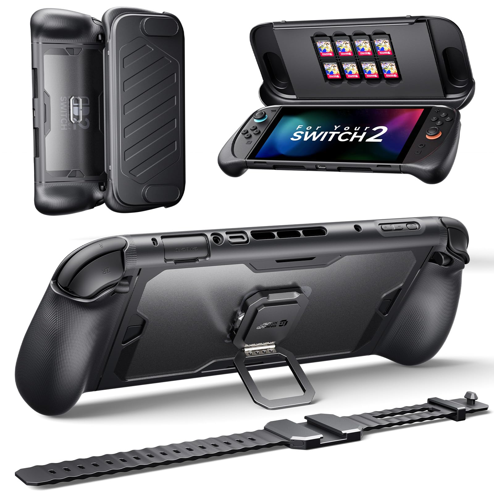 Amazon.co.jp: JSAUX PC0121 Nintendo Switch 2対応 保護ケース｜360