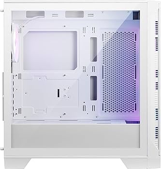 Amazon | MSI MAG FORGE 320R AIRFLOW WHITE PCケース ATX ミドル