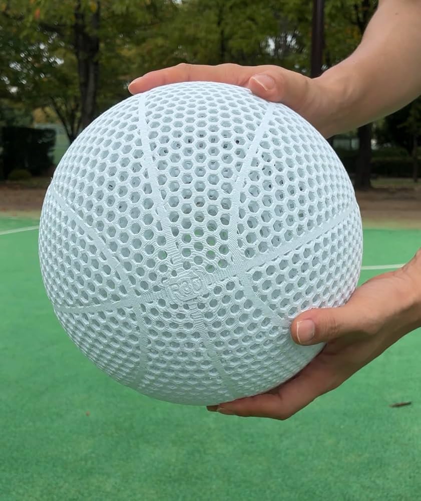 Amazon | エアレスバスケットボール Airless Flex, 3Dプリントされた
