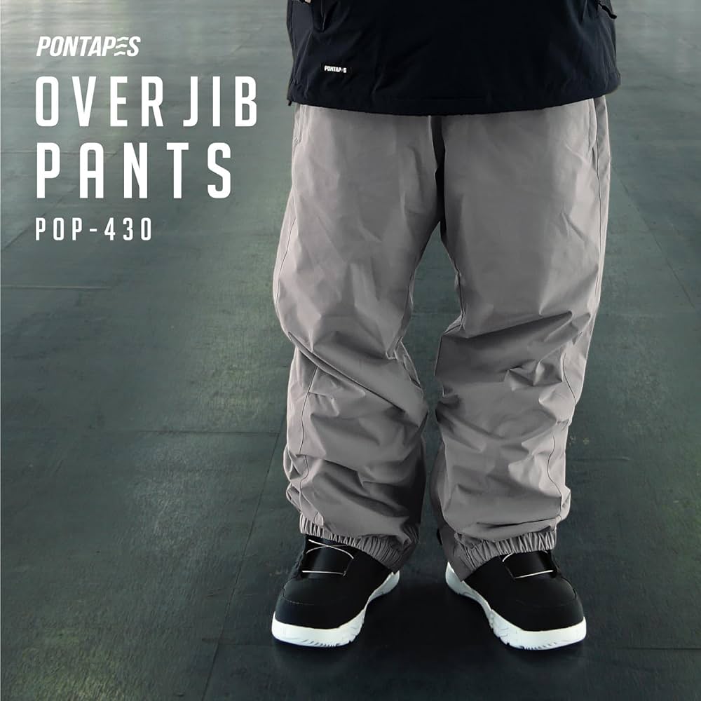 Amazon.co.jp: PONTAPES(ポンタぺス) スノボウェア パンツ ジブ