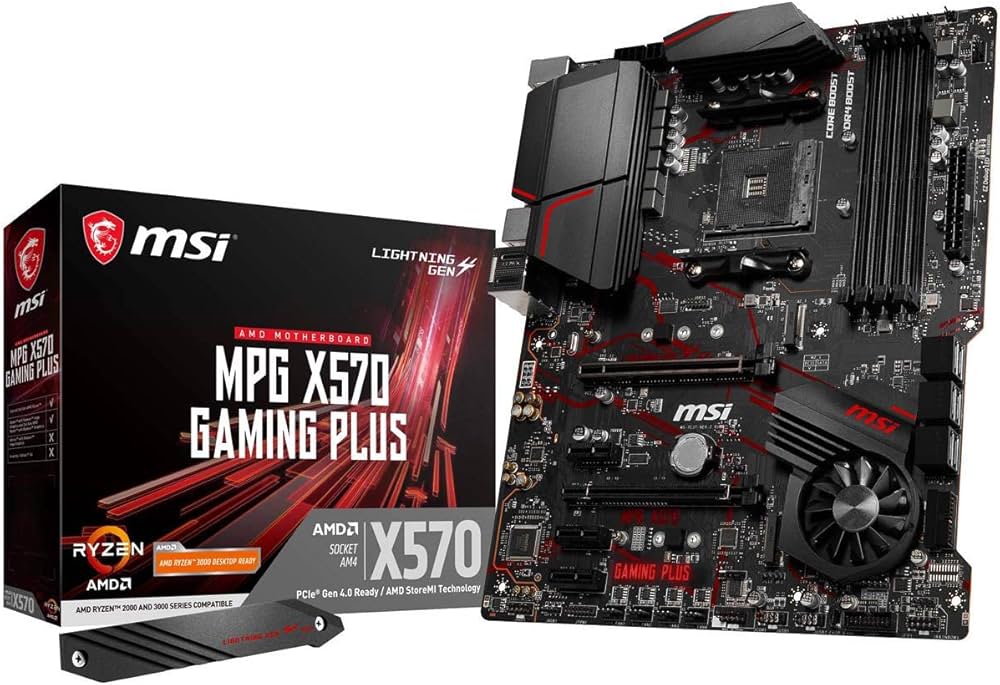 Amazon | MSI MPG X570 Gaming Plus Motherboard (AMD AM4, PCIe 4.0