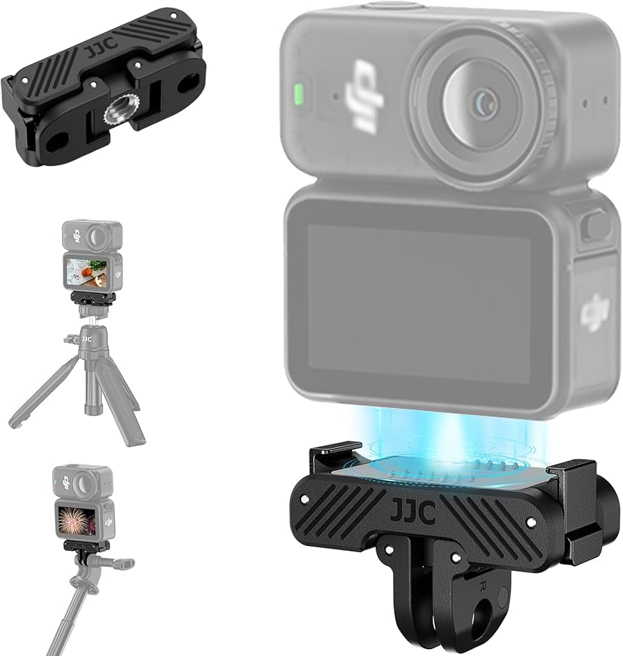 Amazon | JJC DJI Osmo Nano Osmo Action 6 磁気 クイックリリース