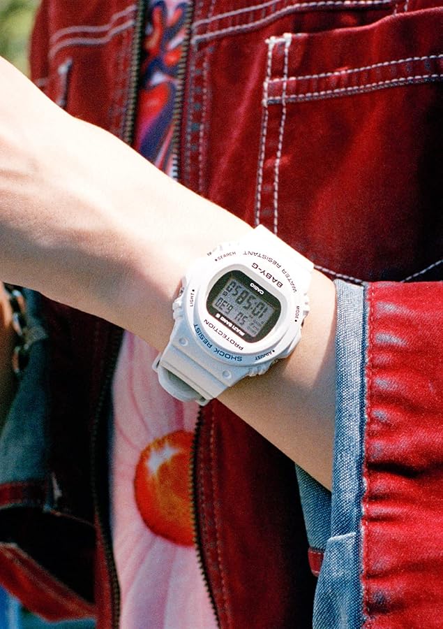 Amazon.co.jp: [カシオ] 腕時計 ベビージー 電波ソーラー スーパー