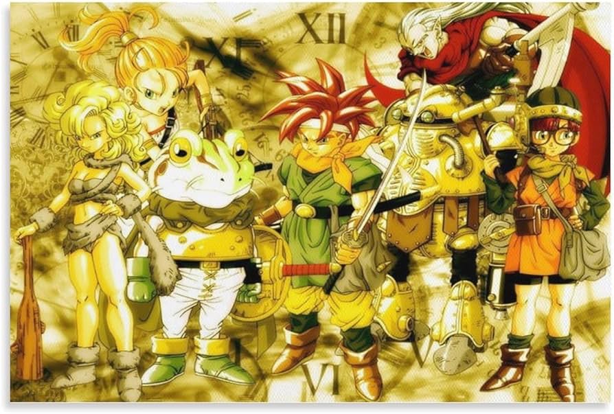 Amazon.co.jp: Chrono Trigger クロノ・トリガー ポスター ホーム装飾