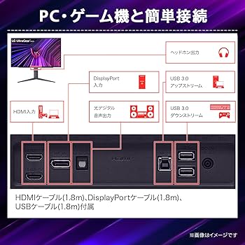 Amazon.co.jp: LG ゲーミングモニター UltraGear OLED 27GS93QE-B 26.5