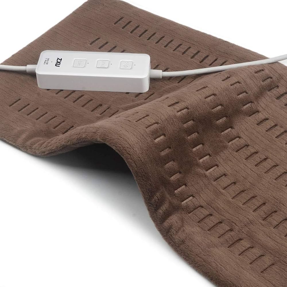 Amazon.com: ZXU Electric Heating Pad for Back Pain and Cramps