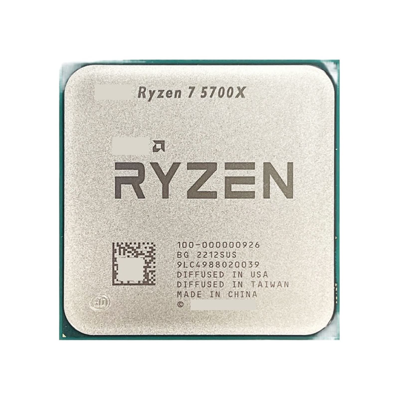 Amazon.com: CPU R 7 5700X R7 5700X 3.4 GHz Eight-Core 16-Thread