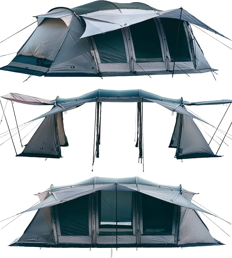 Amazon.co.jp: TOKYO CRAFTS ウィングフォート テント 4人用 2ルーム