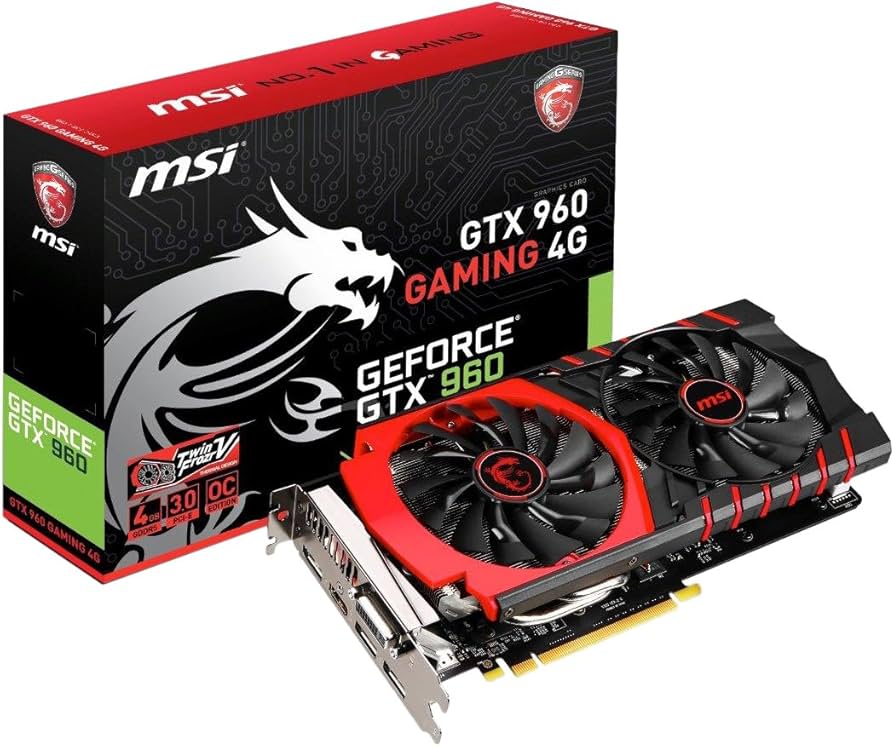 Amazon.com: msi Gaming GTX 960 4GB OC Twin Frozr-V HDCP Ready SLI