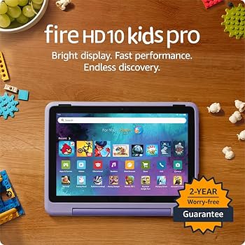 Amazon.com: Amazon Fire HD 10 Kids Pro tablet, ages 6-12. Bright