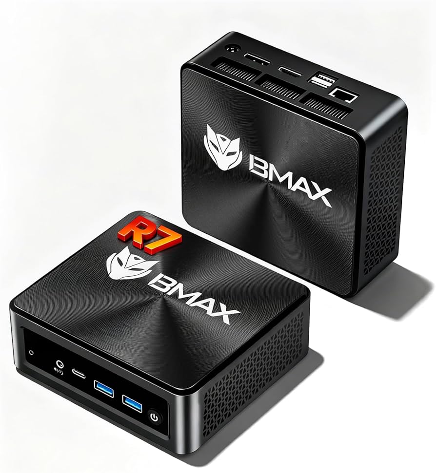 Amazon.com: Bmax B5A Pro Mini PC with AMD Ryzen 7 5825U | 16GB
